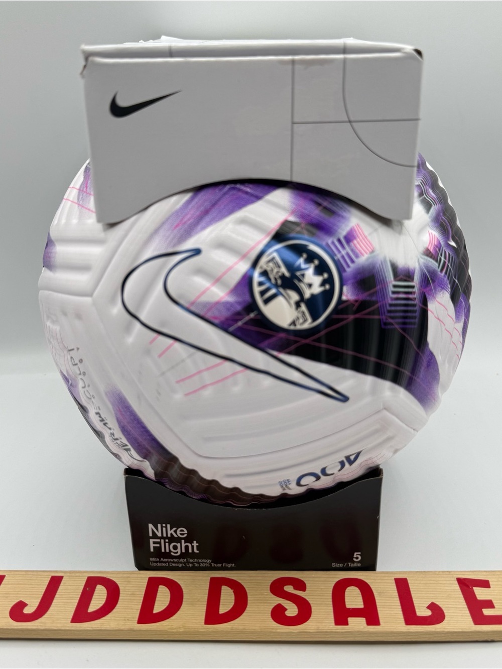 Nike Flight English Premier League FIFA Ball Pro Match Soccer FB2979-101 Size 5